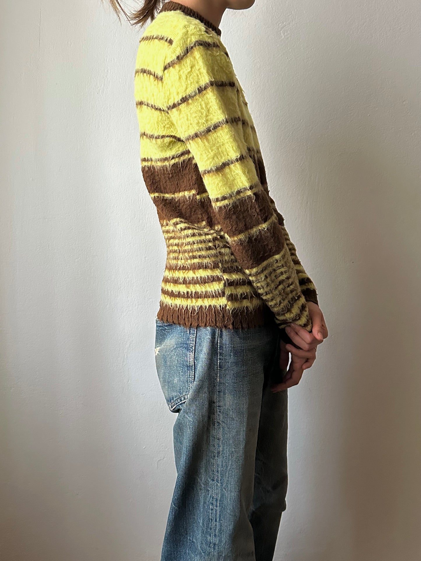 Hungarian vintage shaggy sweater