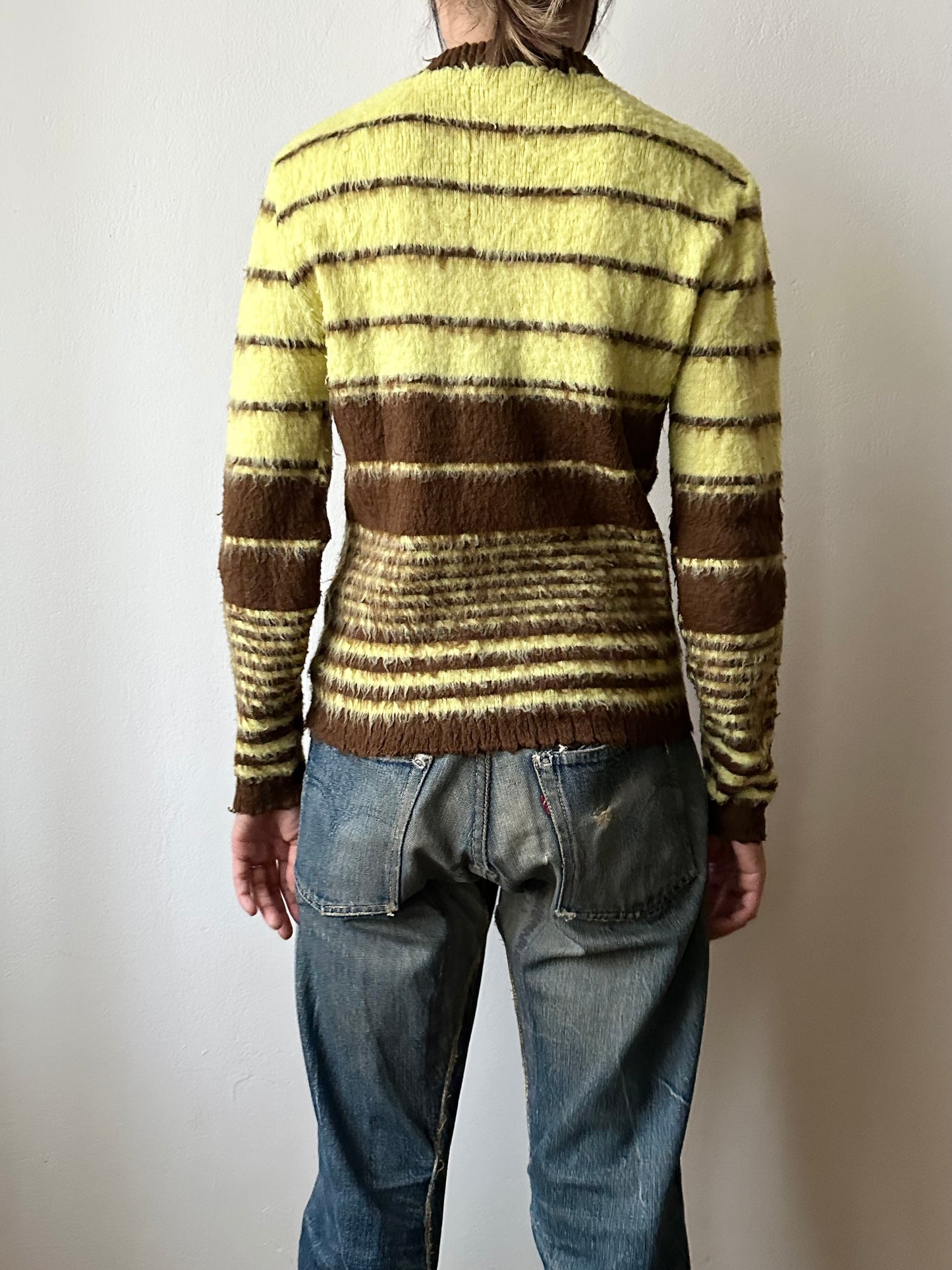 Hungarian vintage shaggy sweater