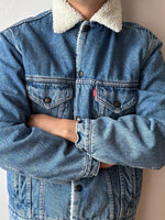 Levi's 1980s sherpa denim trucker