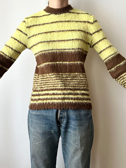 Hungarian vintage shaggy sweater