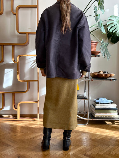 1980s JIL SANDER+ knit long dress