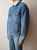 Levi's 1980s sherpa denim trucker