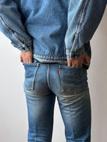 Levi's 1980s sherpa denim trucker