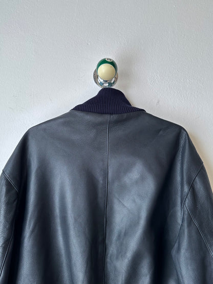 2000s~ German Air Force Leather Flight Jacket