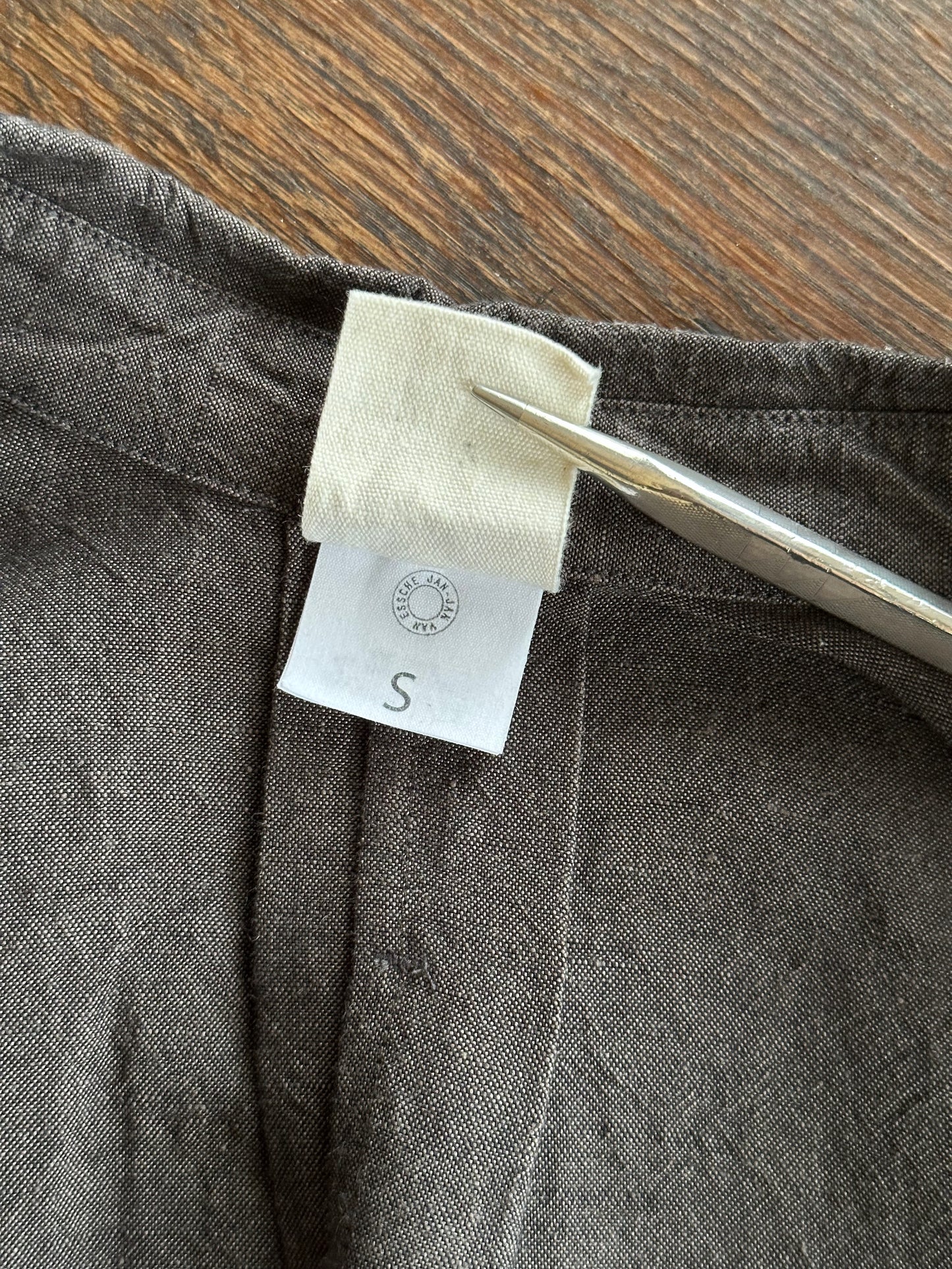 JAN-JAN VAN ESSCHE Linen shirt