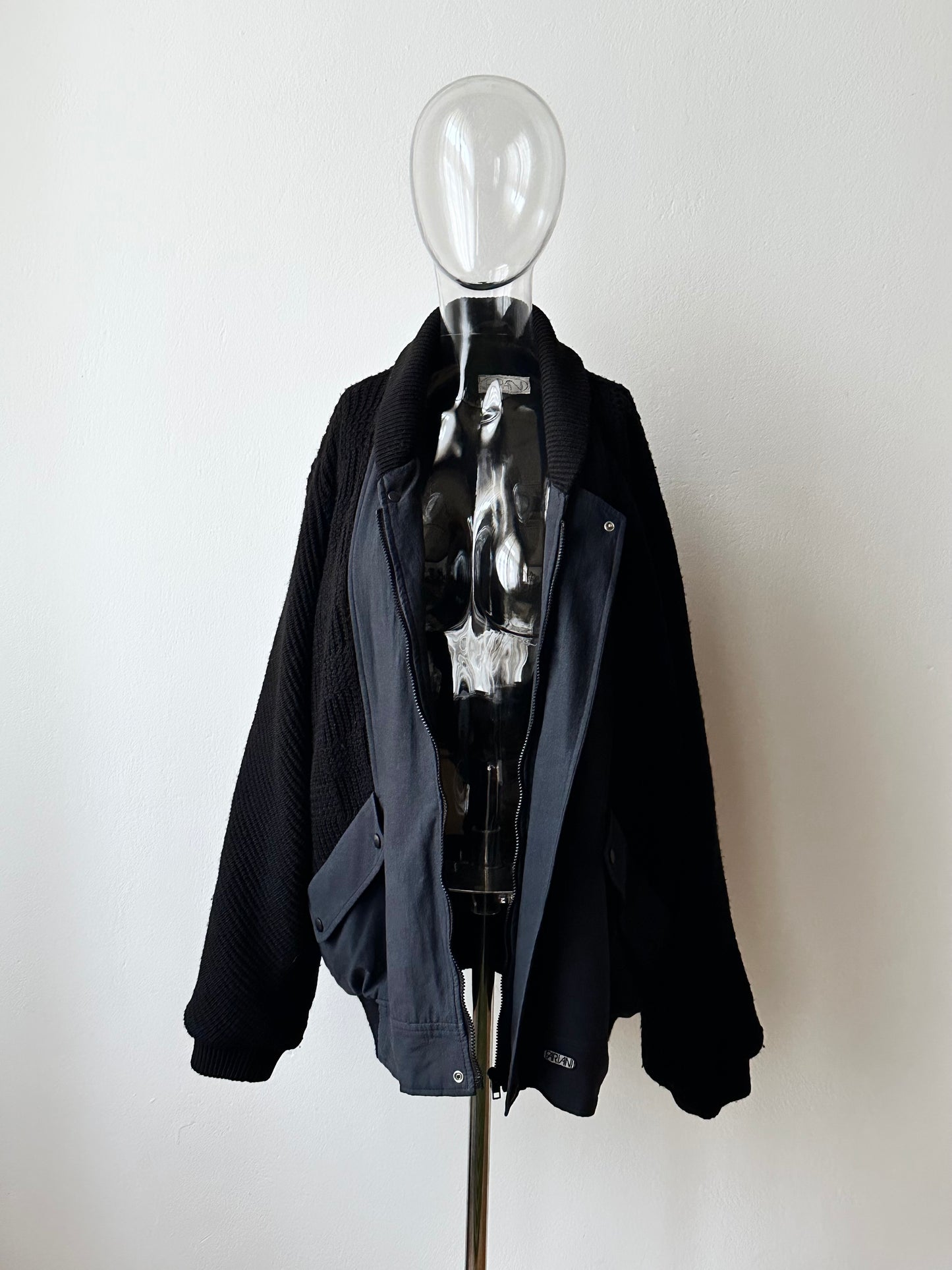 Italy cotton knit jacket