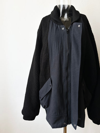 Italy cotton knit jacket