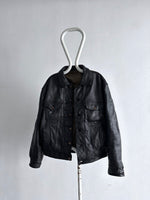80s Levis leather trucker. Special