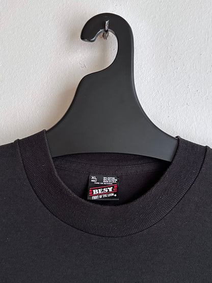 90s Black pocket tee - XL