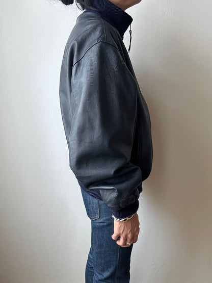 2000s~ German Air Force Leather Flight Jacket