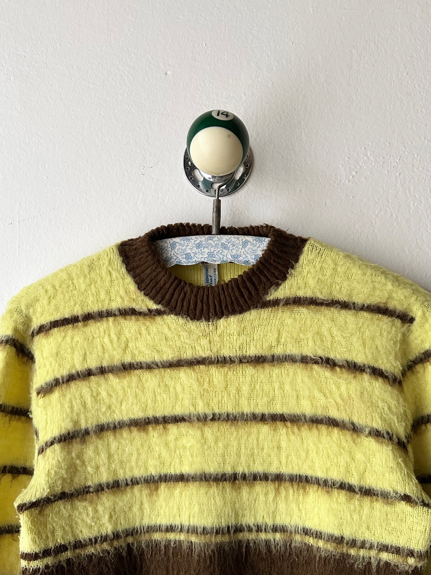 Hungarian vintage shaggy sweater