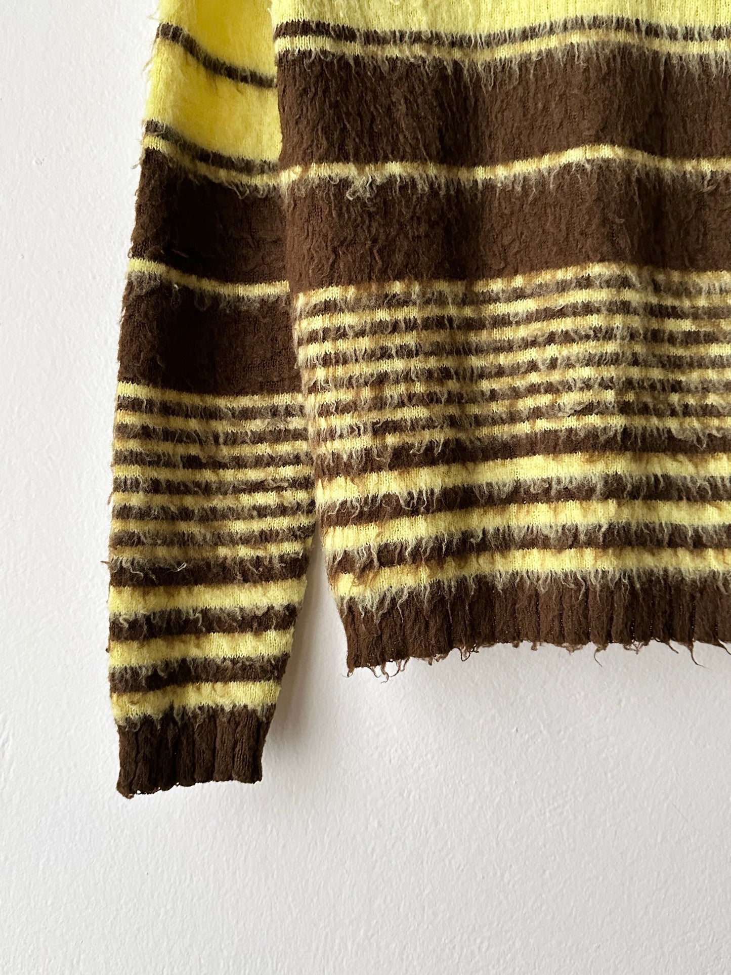 Hungarian vintage shaggy sweater