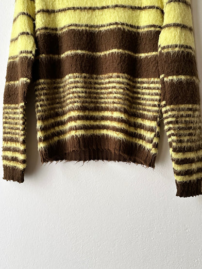 Hungarian vintage shaggy sweater