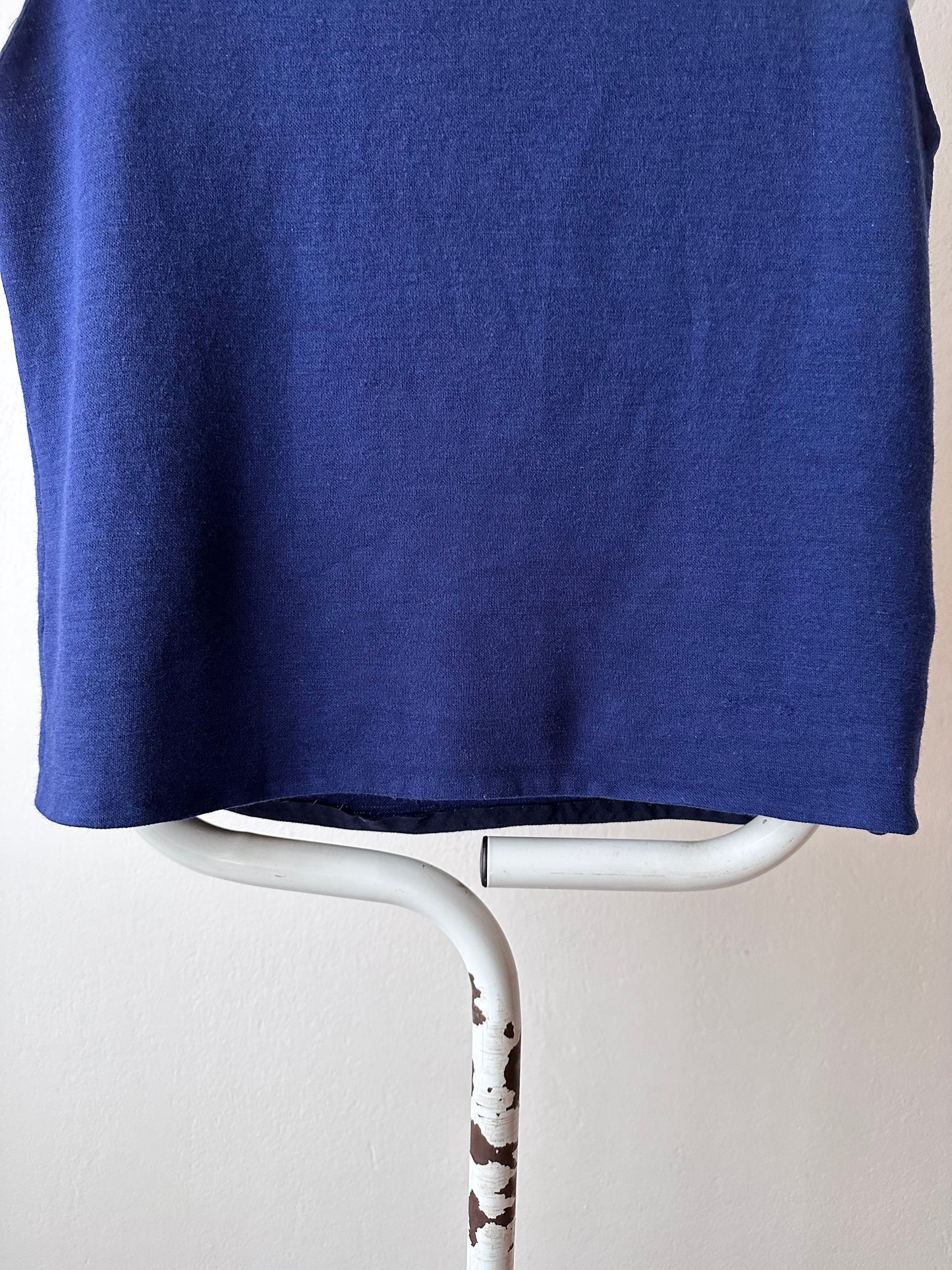 vintage wool acryl knit vest