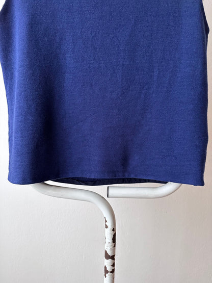 vintage wool acryl knit vest