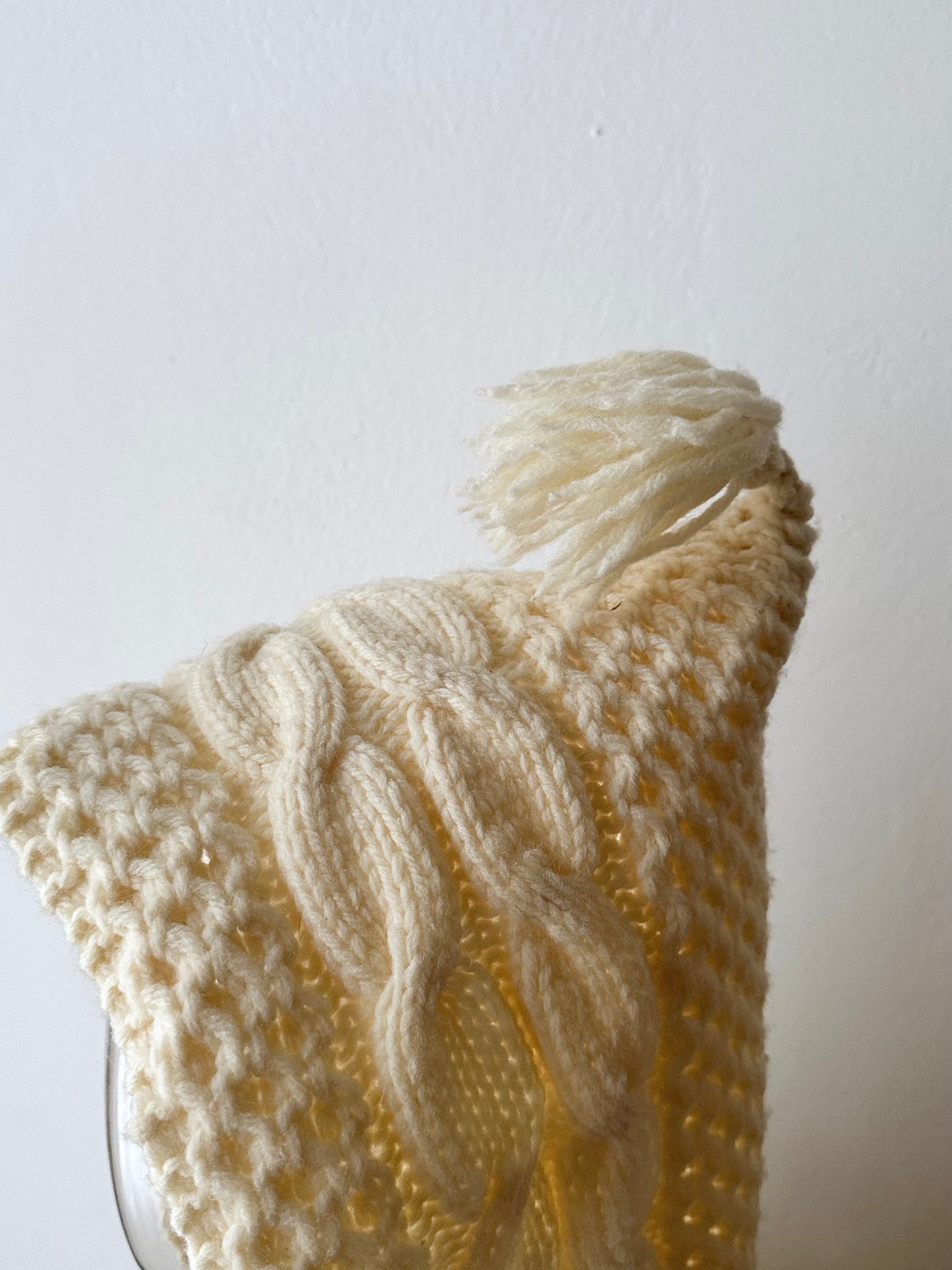 Handmade wool hooded jacket