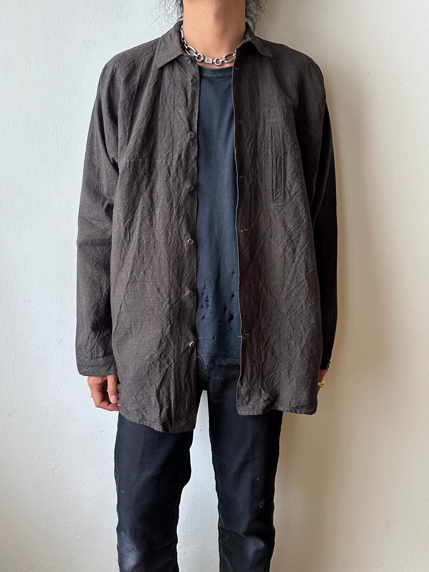 JAN-JAN VAN ESSCHE Linen shirt