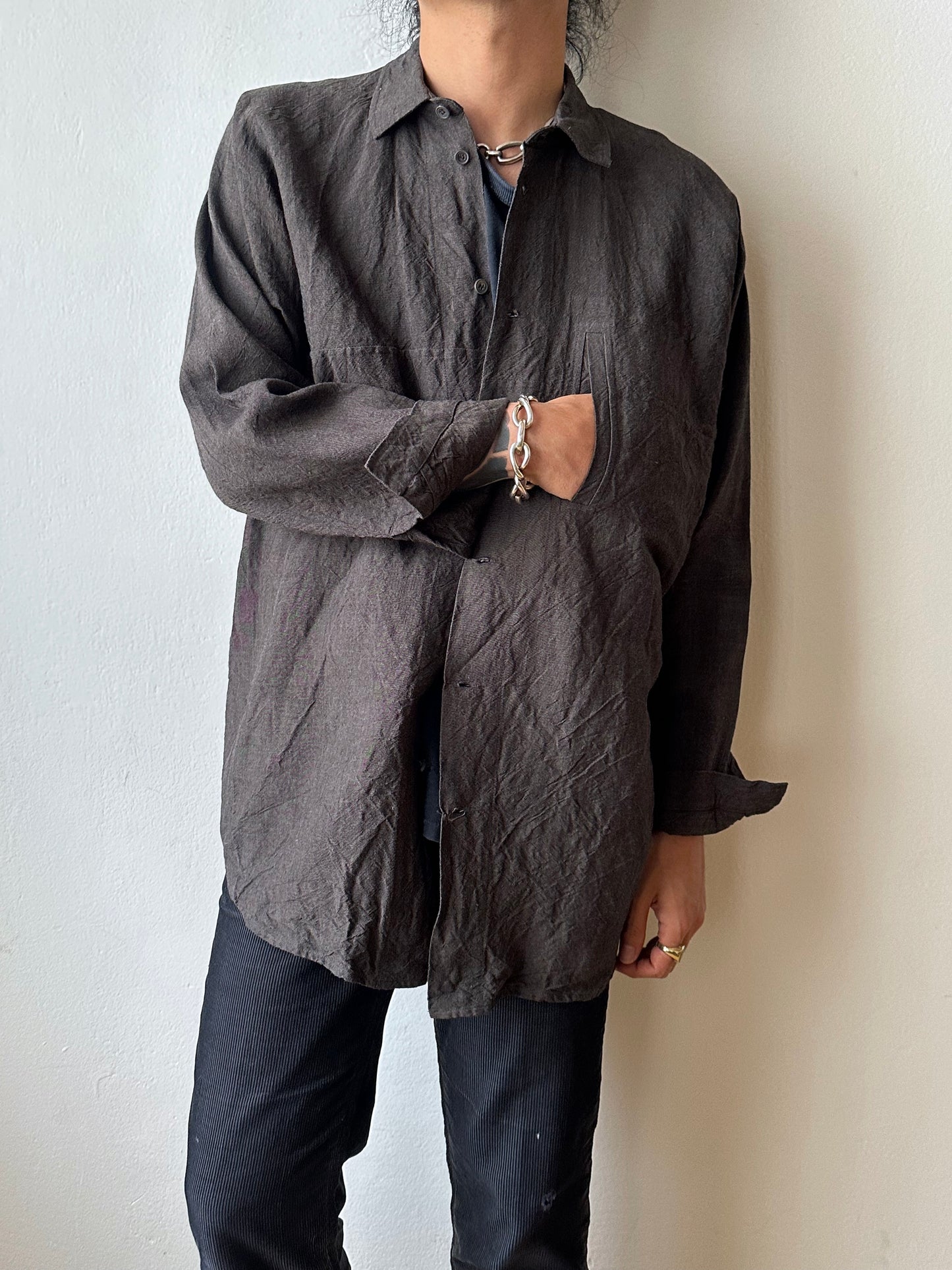 JAN-JAN VAN ESSCHE Linen shirt