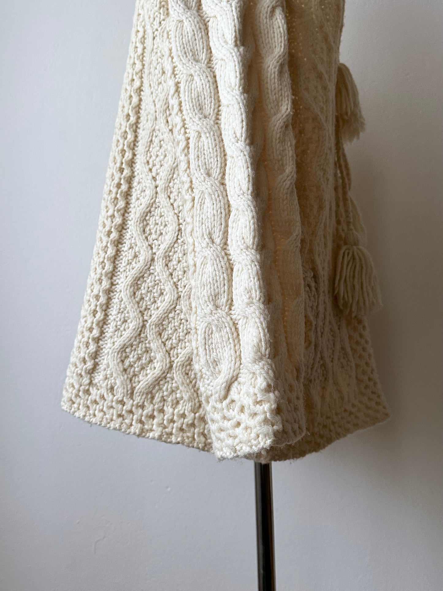 Handmade wool hooded jacket