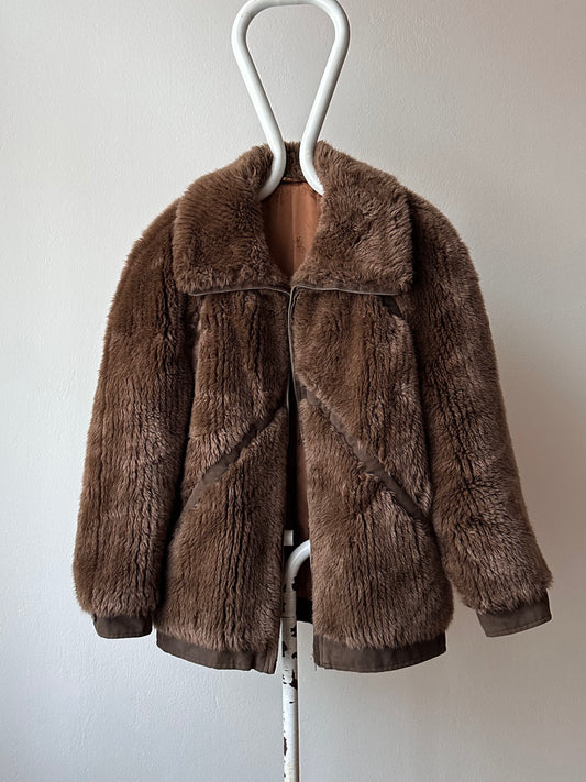 70s VEB Fake fur jacket