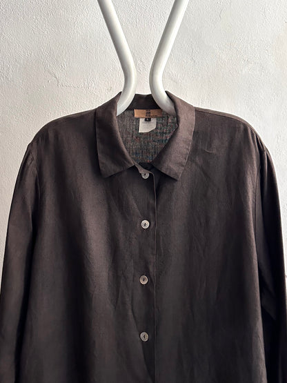 French linen shirt