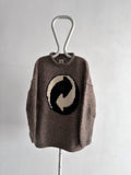Pachamama Yin yang wool jumper - XL