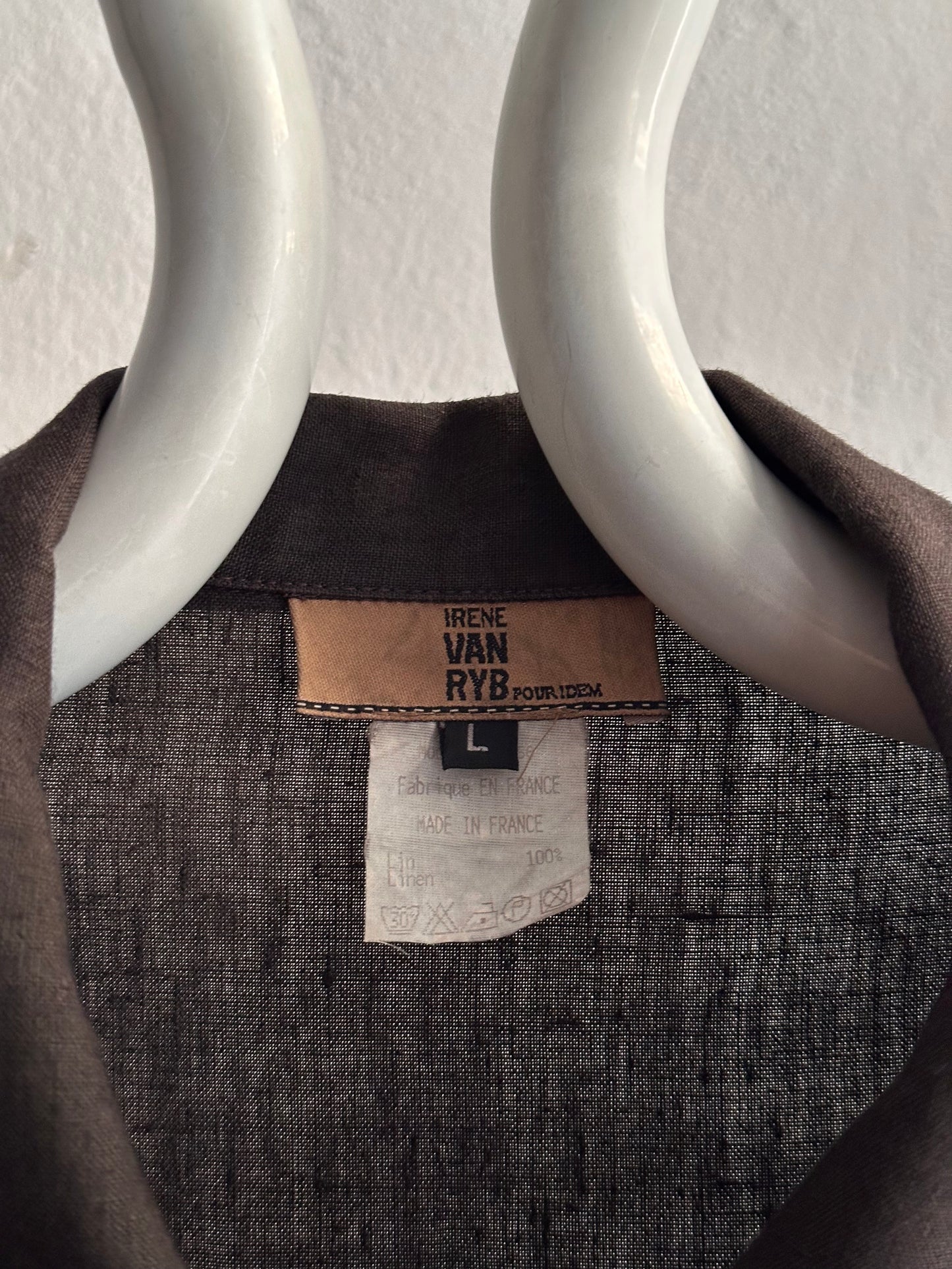 French linen shirt