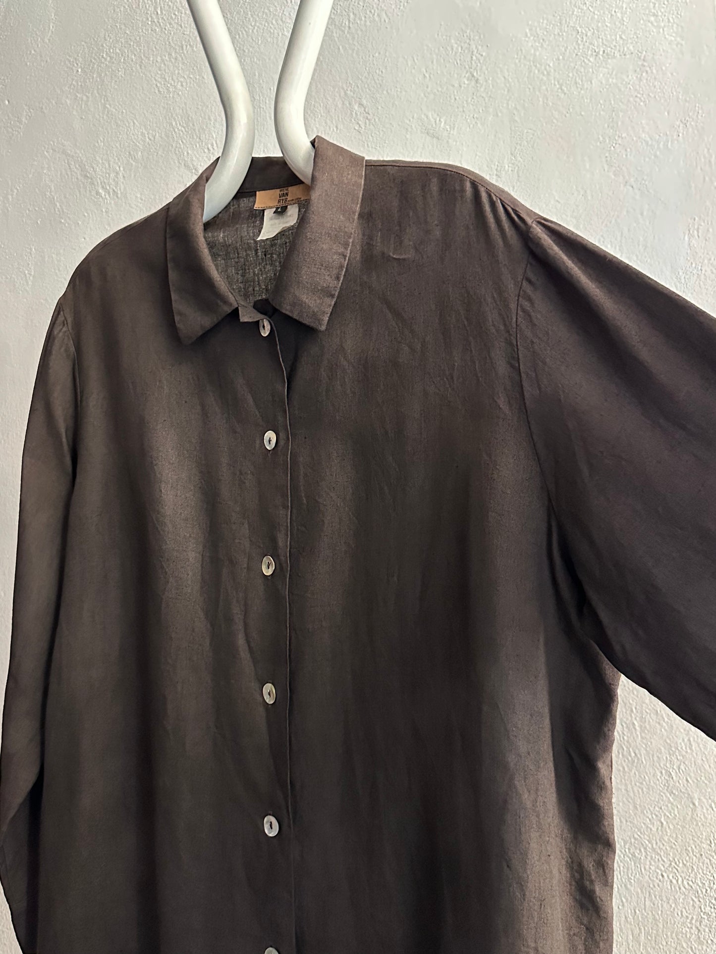 French linen shirt