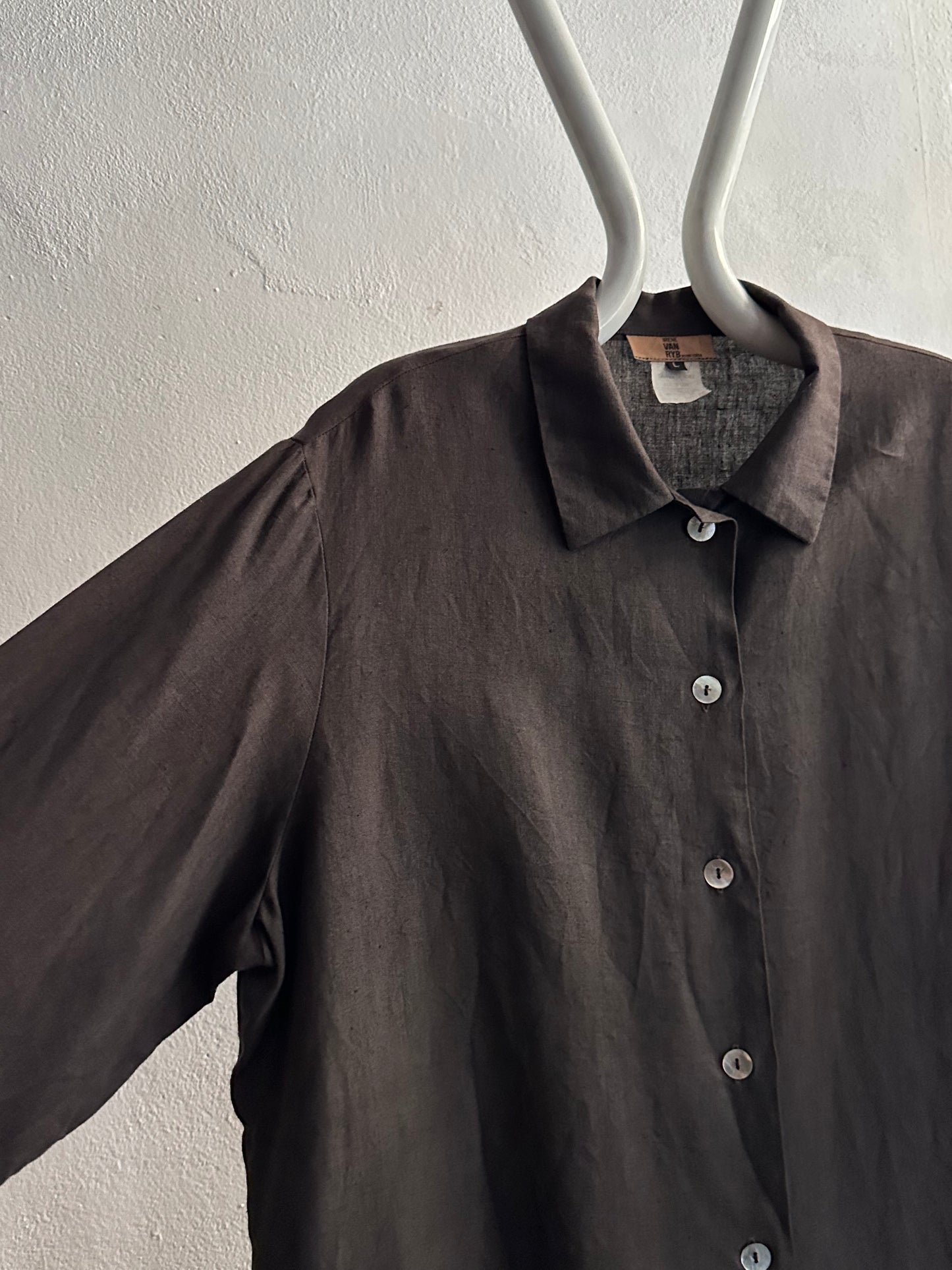French linen shirt