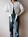 vintage frill blouse 90s shirt lace white cotton vintage ヴィンテージ フリルシャツ フリルブラウス フリル シャツ ブラウス 白 コットン ホワイト ヴィンテージ
