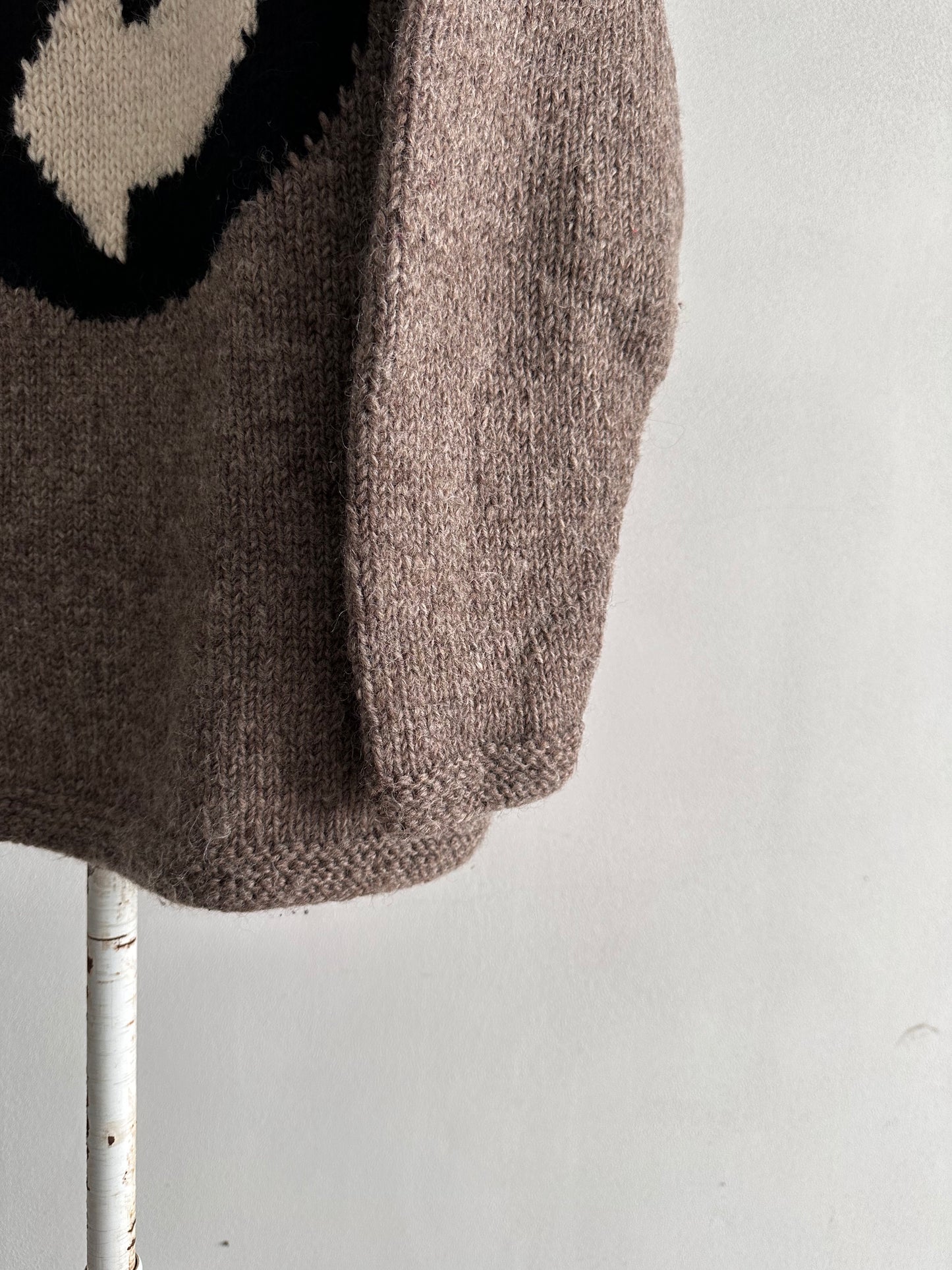 Pachamama Yin yang wool jumper - XL