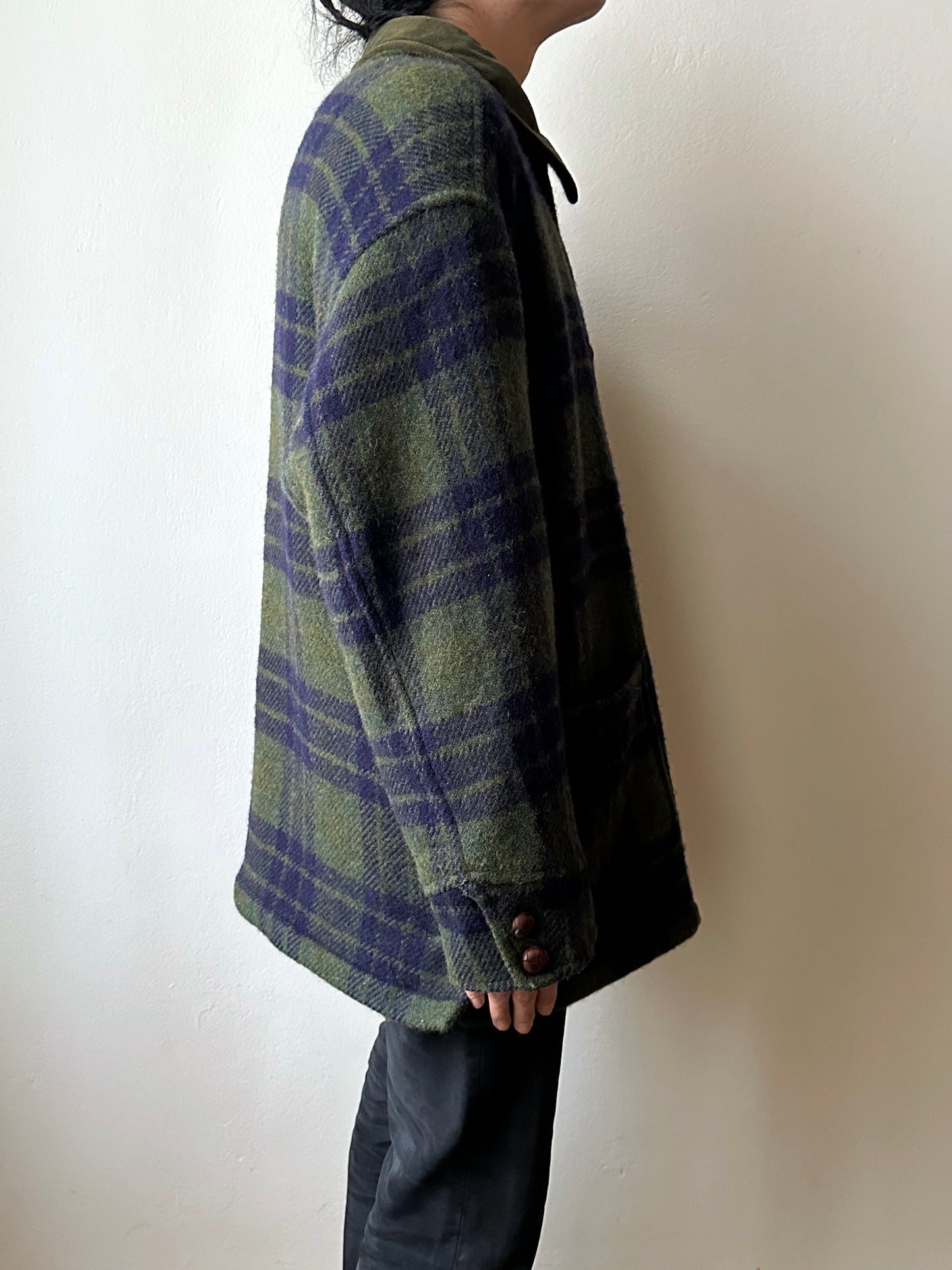 1980's Hugo Boss Chore Jacket ボス Toto Praha Vintage clothing store プラハ 古着屋 Antique shop ヴィンテージ カバーオール ウール Wool Rare レアヒューゴボス ユーロ古着 ヨーロッパ古着 ユーロヴィンテージ  Prague totototip 