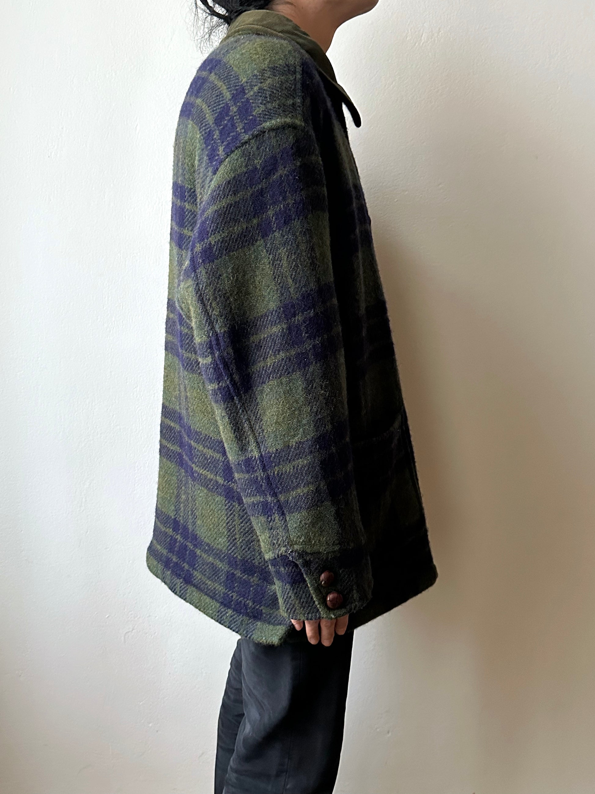 1980's Hugo Boss Chore Jacket ボス Toto Praha Vintage clothing store プラハ 古着屋 Antique shop ヴィンテージ カバーオール ウール Wool Rare レアヒューゴボス ユーロ古着 ヨーロッパ古着 ユーロヴィンテージ  Prague totototip 