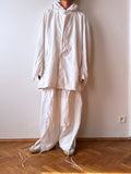 60s Czechoslovakia army snow suit - 2 piece set