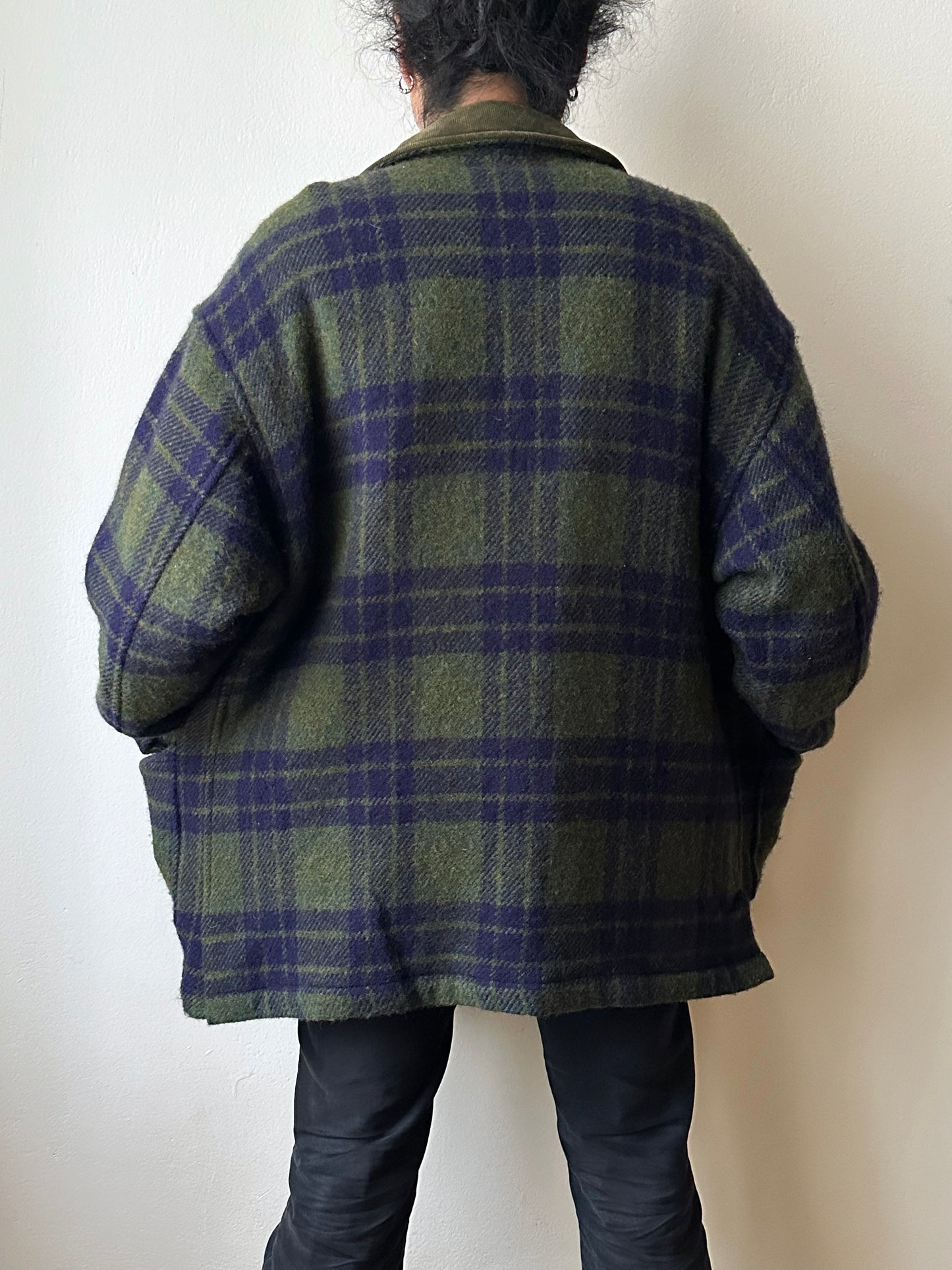 1980's Hugo Boss Chore Jacket ボス Toto Praha Vintage clothing store プラハ 古着屋 Antique shop ヴィンテージ カバーオール ウール Wool Rare レアヒューゴボス ユーロ古着 ヨーロッパ古着 ユーロヴィンテージ  Prague totototip 