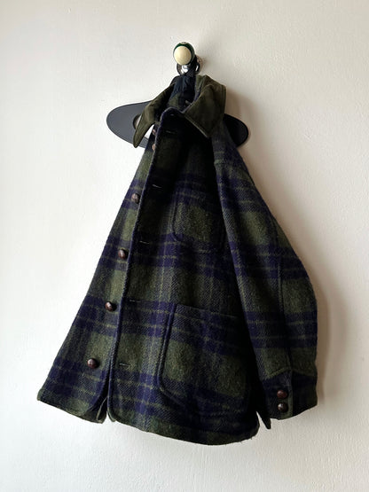 1980's Hugo Boss Chore Jacket ボス Toto Praha Vintage clothing store プラハ 古着屋 Antique shop ヴィンテージ カバーオール ウール Wool Rare レアヒューゴボス ユーロ古着 ヨーロッパ古着 ユーロヴィンテージ  Prague totototip 