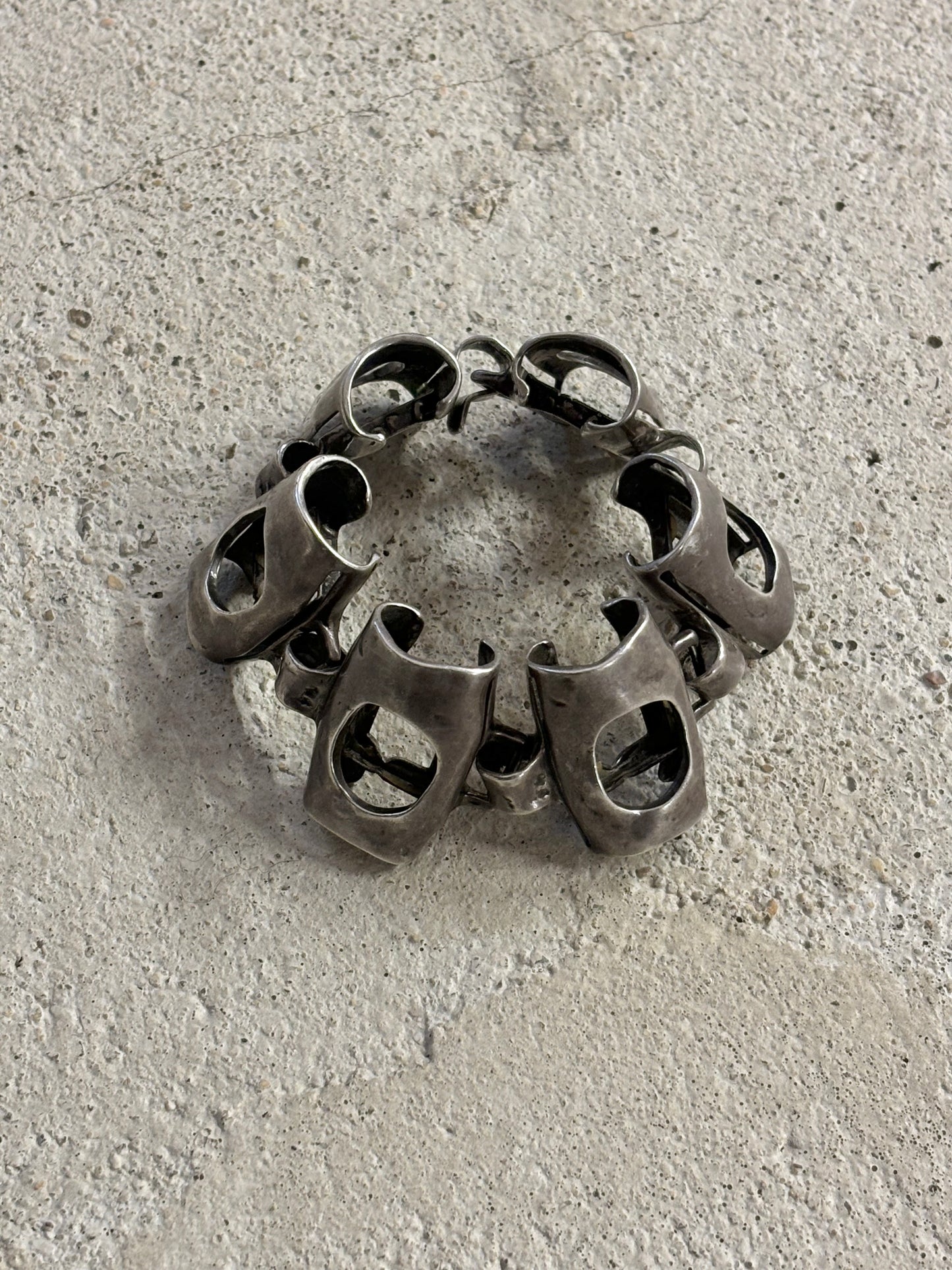 -60s German Brutalism designer bangle