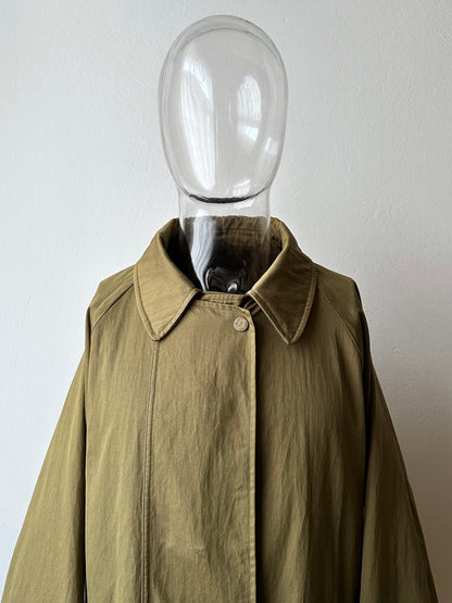 AW'90 1990's CP COMPANY Massimo osti reversible coat リバーシブル コート Vintage Toto Praha Vintage clothing store Antique shop Made in Italy Stone Island ストーンアイランド マッシモオスティ ヴィンテージ 古着屋 ユーロ古着 ヨーロッパ古着 90年代 Cotton Nylon コットン ナイロン コーデュロイ 90年 秋冬 Prague プラハ Rare レア Archive 