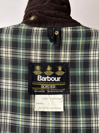  Barbour Border 90's 1990's 90年代 バブアー ボーダー TOTO Praha Prague Vintage store 古着屋 Vintage ヴィンテージ プラハ Made in England イギリス古着 ユーロ古着 ヨーロッパ古着 