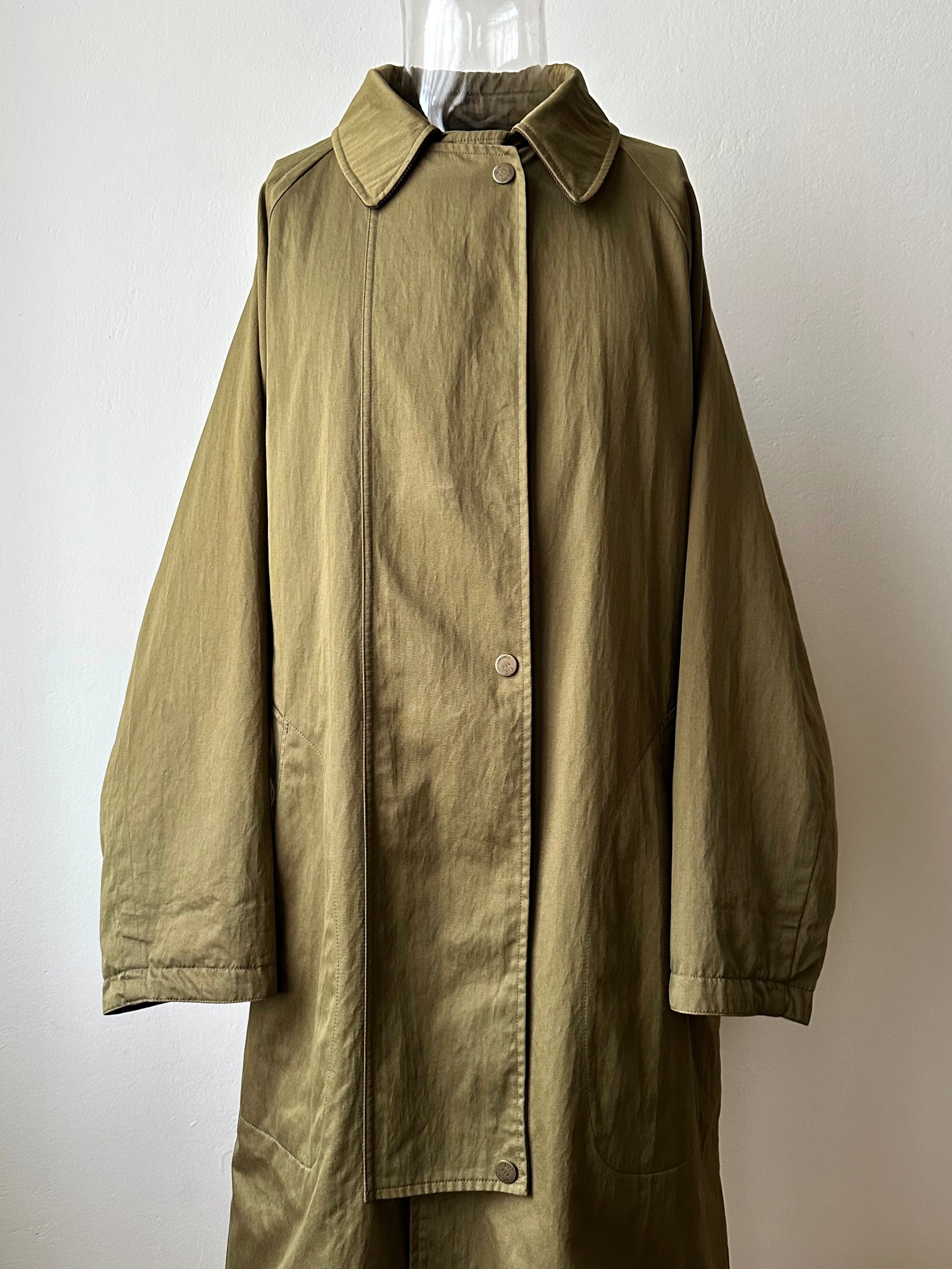 AW'90 1990's CP COMPANY Massimo osti reversible coat リバーシブル コート Vintage Toto Praha Vintage clothing store Antique shop Made in Italy Stone Island ストーンアイランド マッシモオスティ ヴィンテージ 古着屋 ユーロ古着 ヨーロッパ古着 90年代 Cotton Nylon コットン ナイロン コーデュロイ 90年 秋冬 Prague プラハ Rare レア Archive 