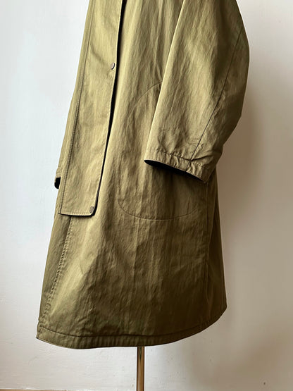 AW'90 1990's CP COMPANY Massimo osti reversible coat リバーシブル コート Vintage Toto Praha Vintage clothing store Antique shop Made in Italy Stone Island ストーンアイランド マッシモオスティ ヴィンテージ 古着屋 ユーロ古着 ヨーロッパ古着 90年代 Cotton Nylon コットン ナイロン コーデュロイ 90年 秋冬 Prague プラハ Rare レア Archive 