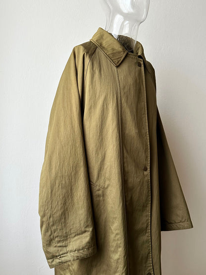 AW'90 1990's CP COMPANY Massimo osti reversible coat リバーシブル コート Vintage Toto Praha Vintage clothing store Antique shop Made in Italy Stone Island ストーンアイランド マッシモオスティ ヴィンテージ 古着屋 ユーロ古着 ヨーロッパ古着 90年代 Cotton Nylon コットン ナイロン コーデュロイ 90年 秋冬 Prague プラハ Rare レア Archive 