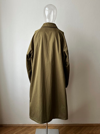 AW'90 1990's CP COMPANY Massimo osti reversible coat リバーシブル コート Vintage Toto Praha Vintage clothing store Antique shop Made in Italy Stone Island ストーンアイランド マッシモオスティ ヴィンテージ 古着屋 ユーロ古着 ヨーロッパ古着 90年代 Cotton Nylon コットン ナイロン コーデュロイ 90年 秋冬 Prague プラハ Rare レア Archive 