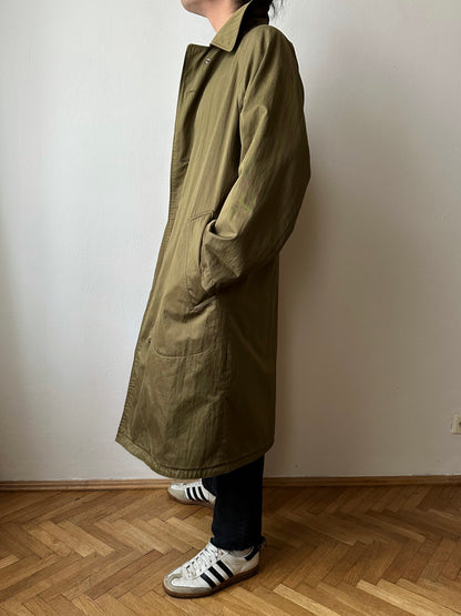 AW'90 1990's CP COMPANY Massimo osti reversible coat リバーシブル コート Vintage Toto Praha Vintage clothing store Antique shop Made in Italy Stone Island ストーンアイランド マッシモオスティ ヴィンテージ 古着屋 ユーロ古着 ヨーロッパ古着 90年代 Cotton Nylon コットン ナイロン コーデュロイ 90年 秋冬 Prague プラハ Rare レア Archive 