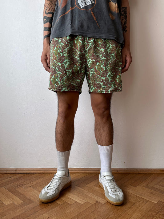 80-90s Cotton swim shorts - w30
