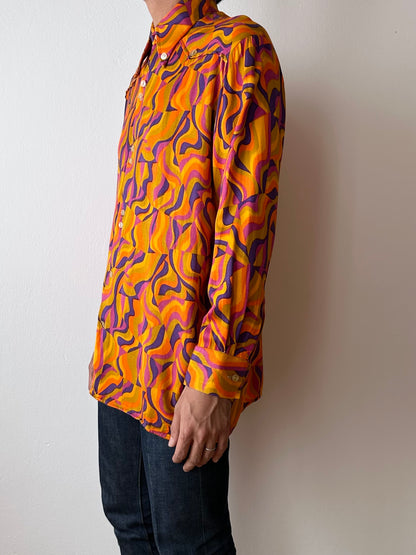70s pychedelic shirt