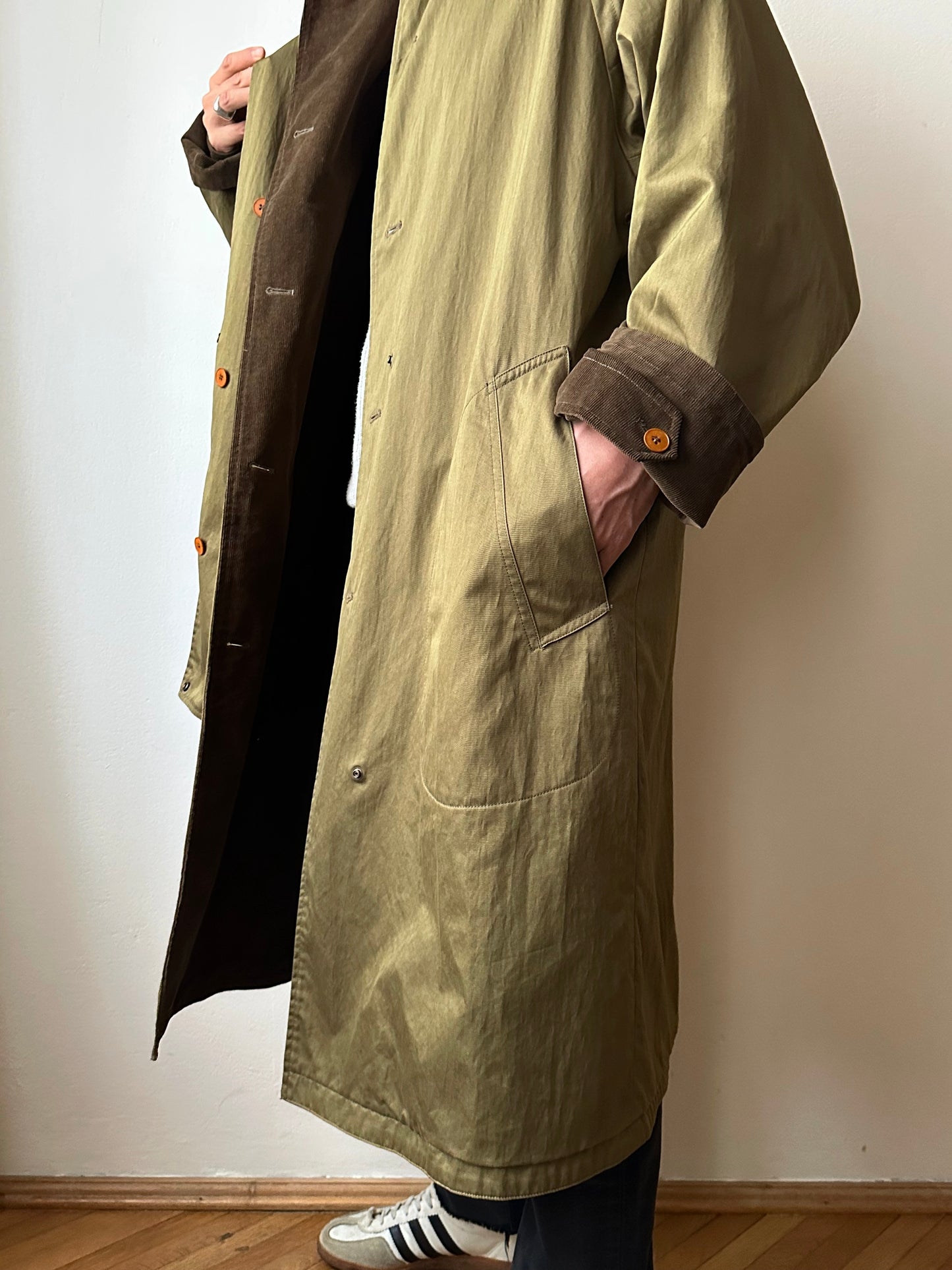 AW'90 C.P. COMPANY reversible coat, Deadstock
