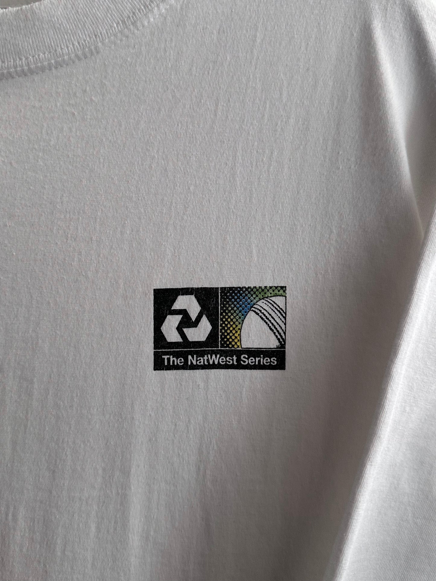 2001 NatWest Series cricket Tee - L