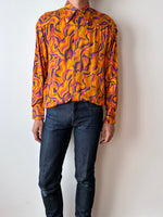 70s pychedelic shirt