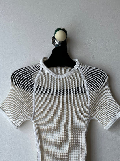 Deadstock 1970-80s Danish army mesh top 2-pack